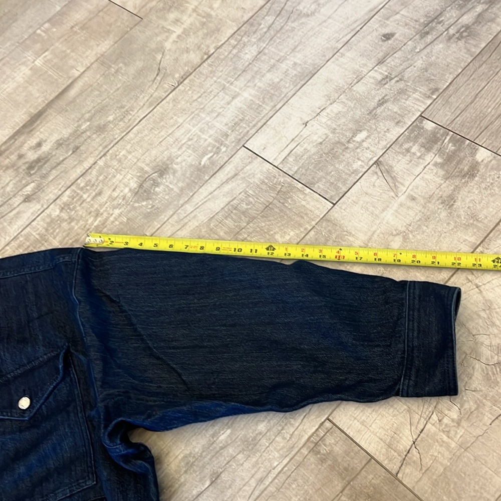 MICHAEL KORS‎  Cropped Deni Jacket Size XL - Picture 12 of 12